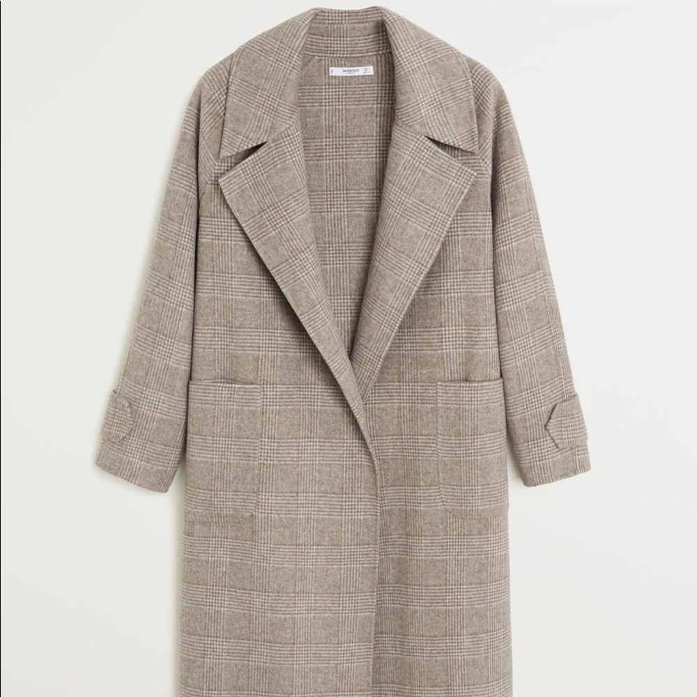 Mango Lapels Wool Coat